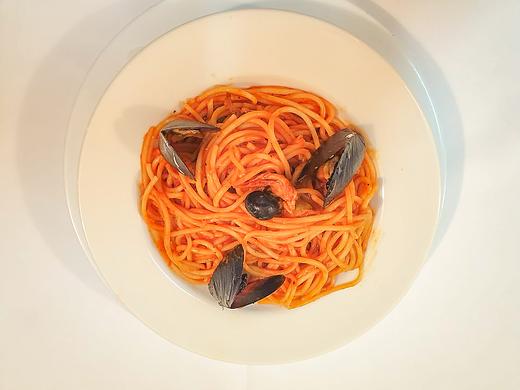 Spaghetti mit Meeresfrüchten