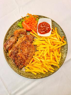 Ribeye bistecca Rab + patatine fritte