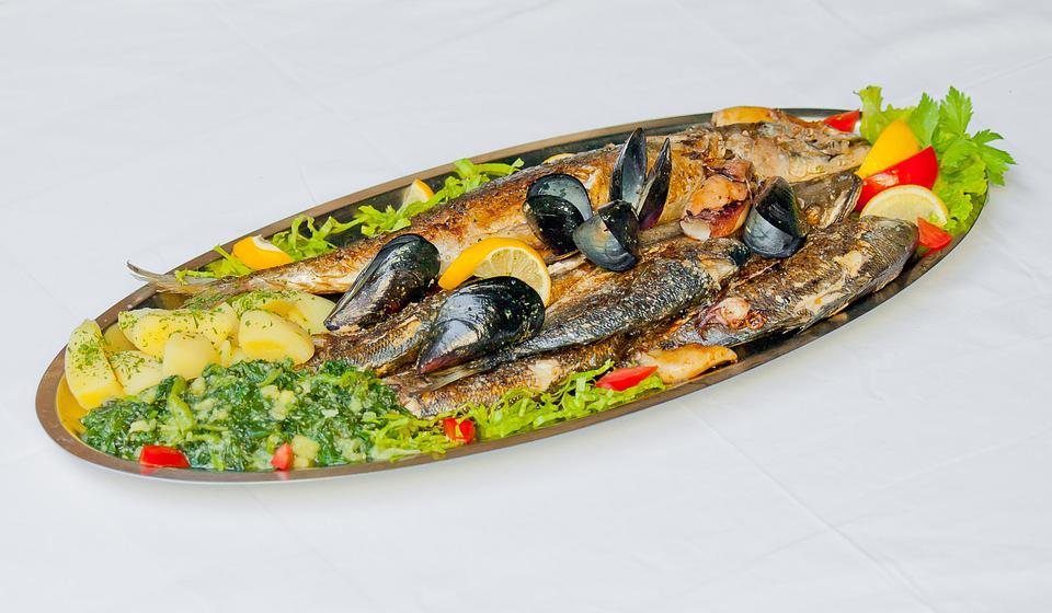 Fish plate Riva (for 2 persons)